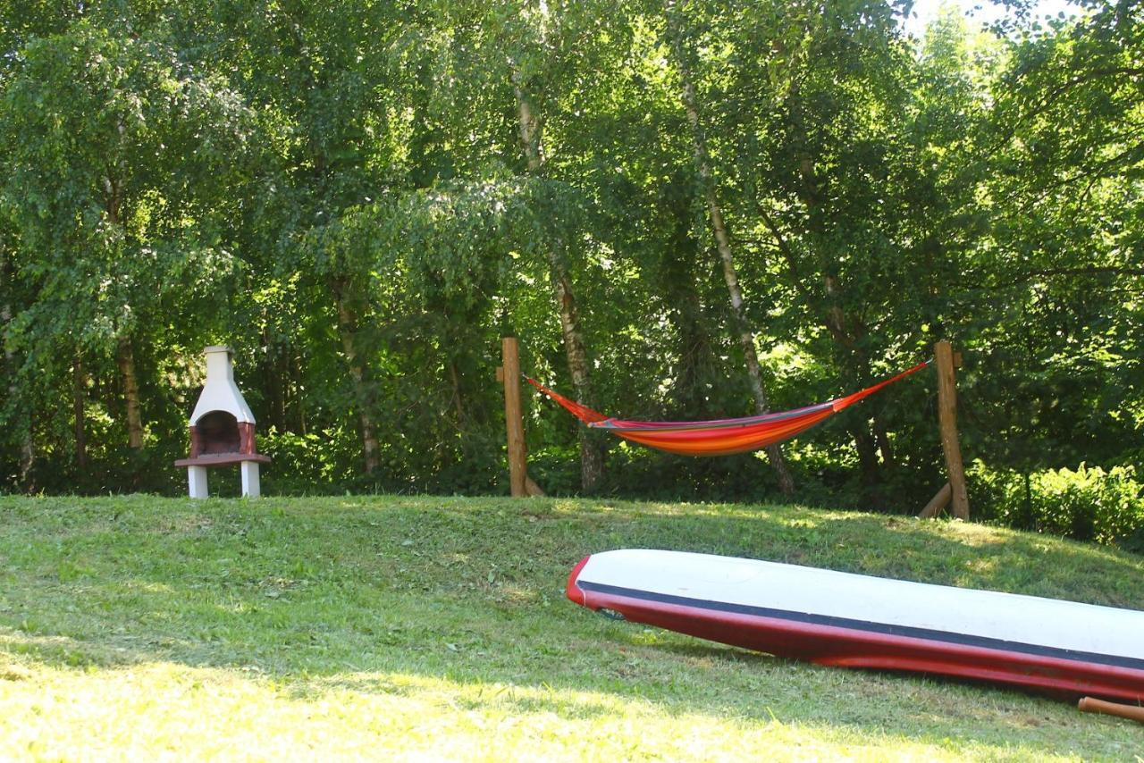 Bajkowe Mazury Domek Holenderski Plaza Lodki Kajaki Wedkowanie Mikołajki Extérieur photo